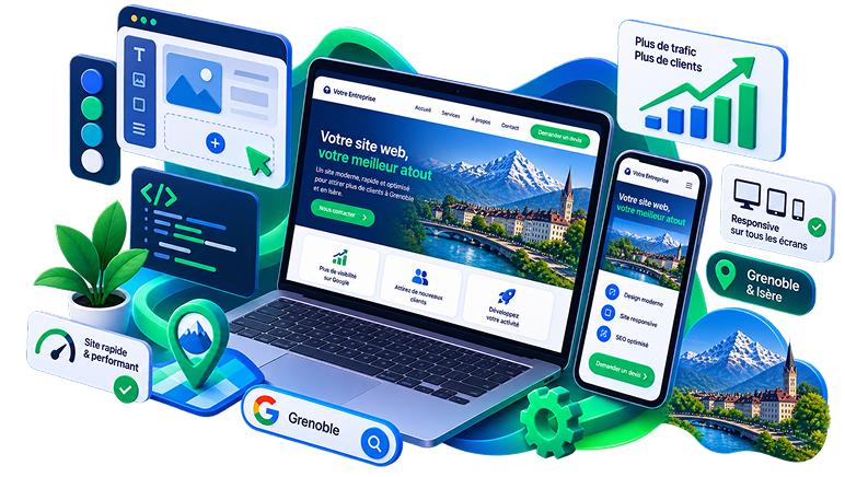 Guide Création de Site Internet pour PME à Grenoble — Ce qu'il Faut Vraiment Savoir